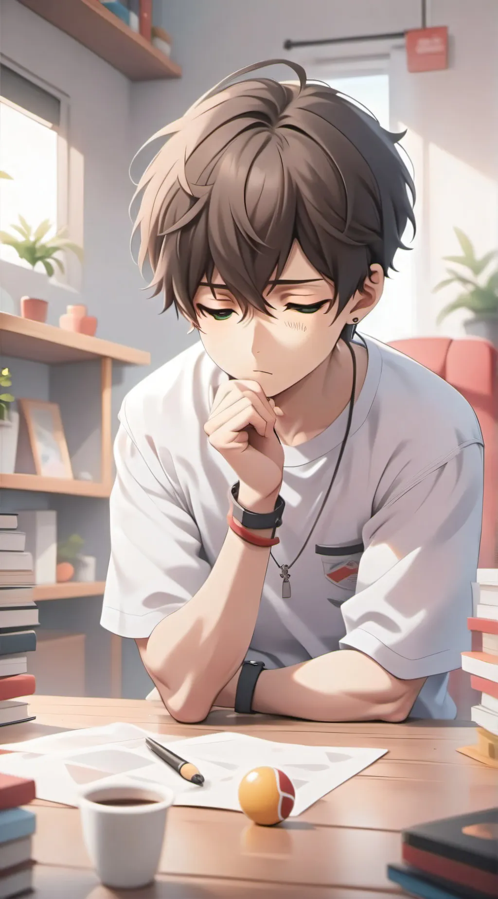 ai character: Simon background