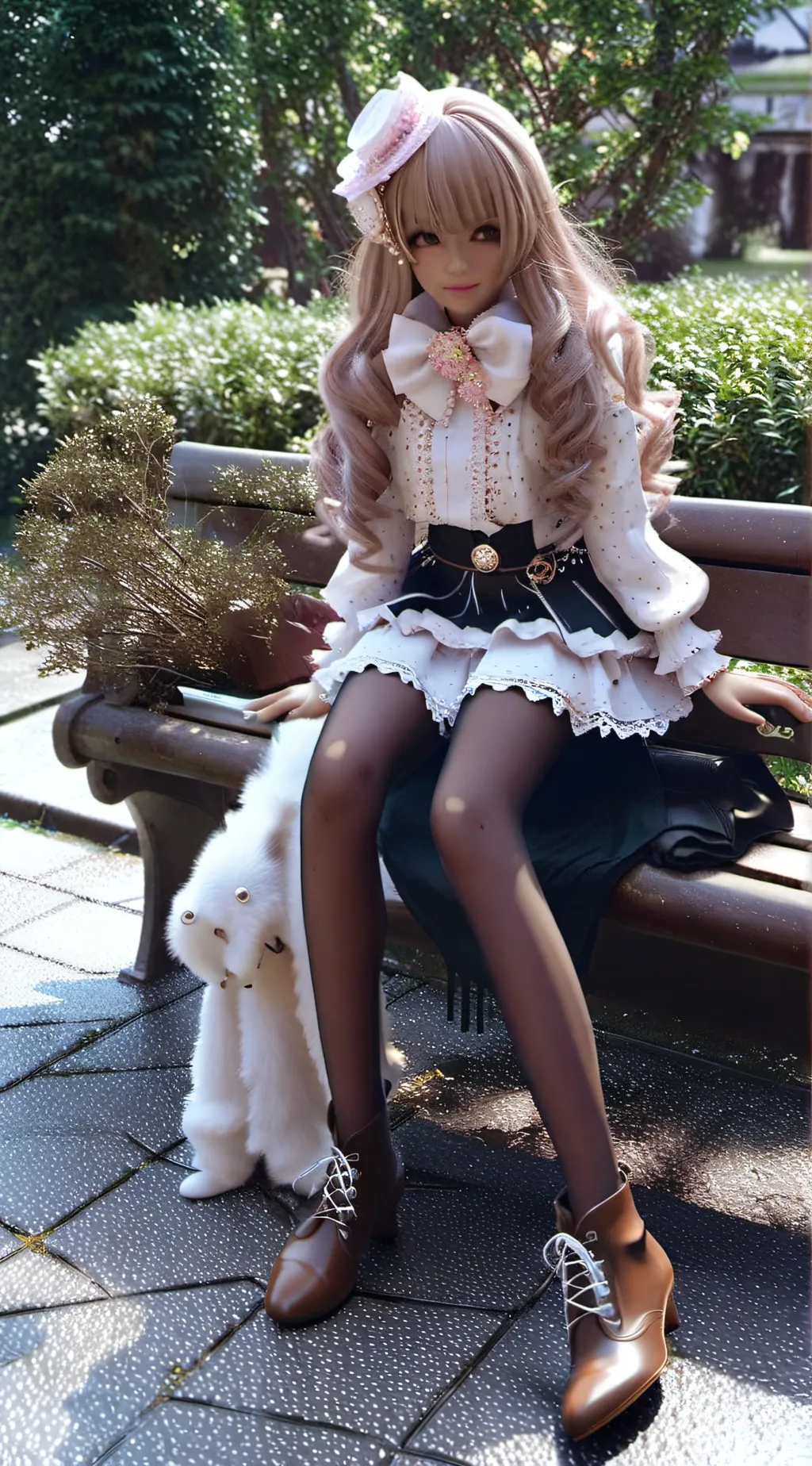 ai character: Hana choi background