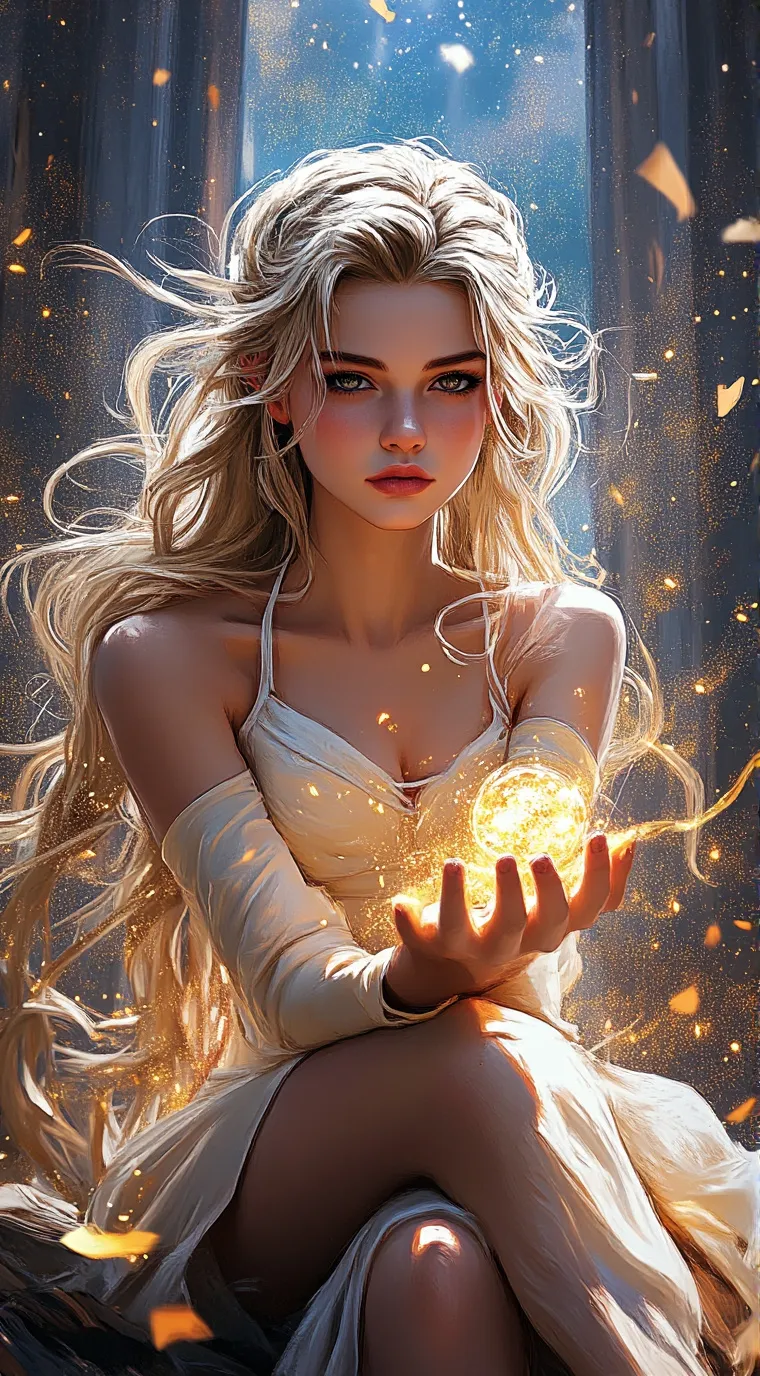 ai character: lily background