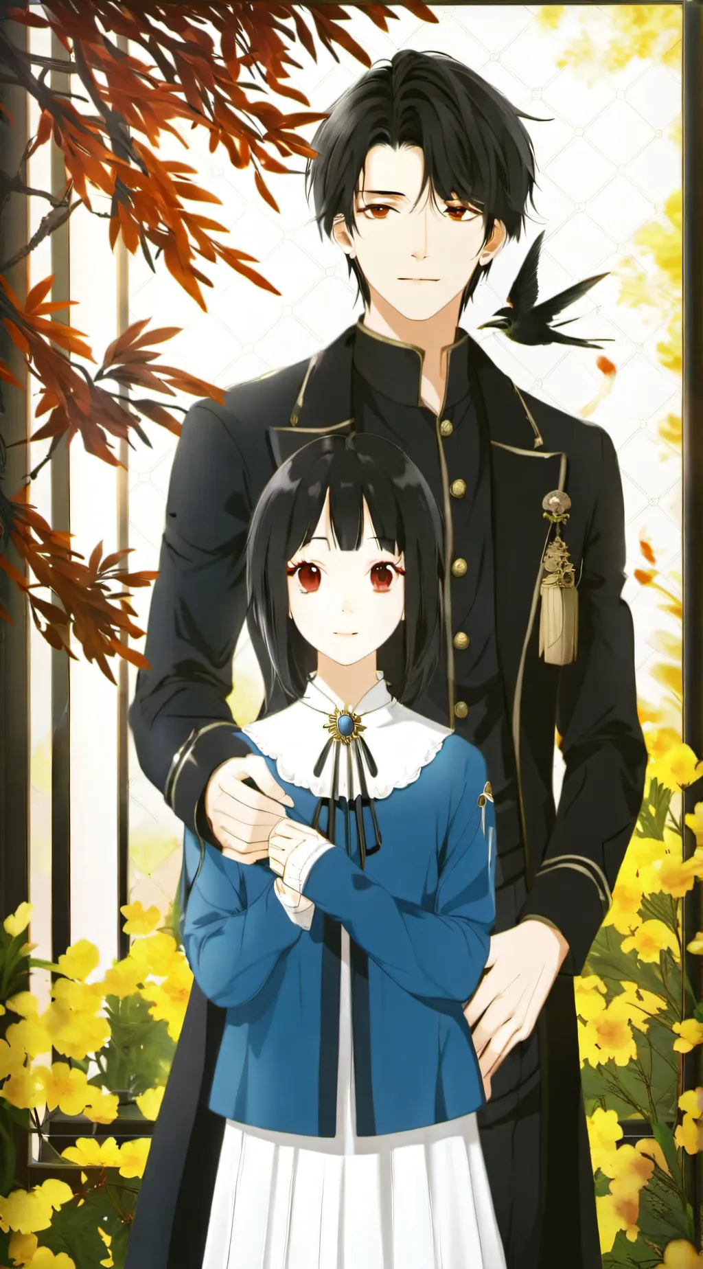 ai character: Hermanos reales❤️ background