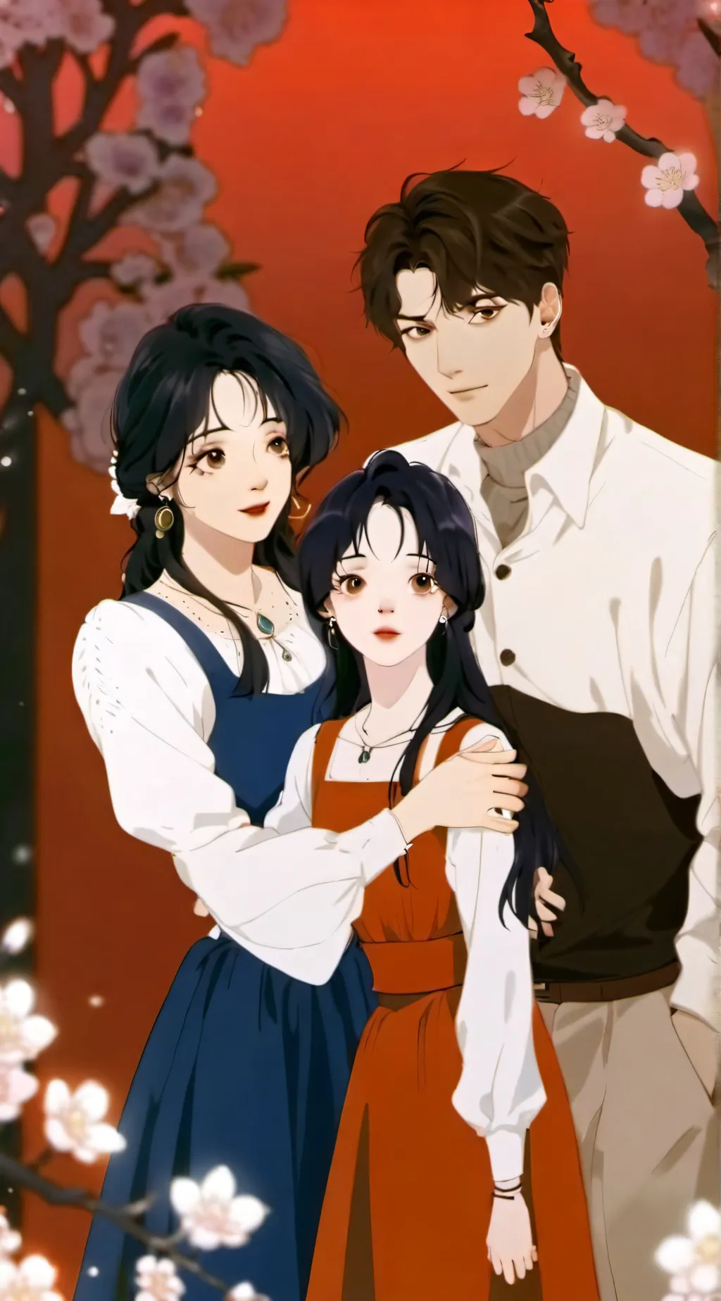 ai character: familia 💕💓 background