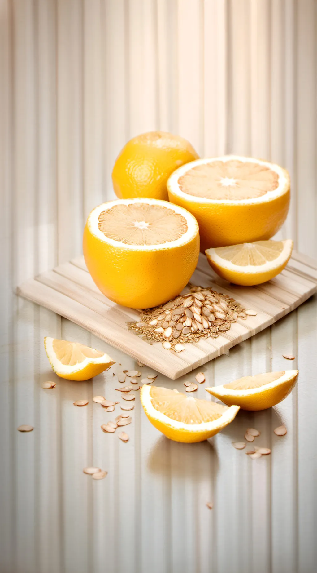 ai character: naranja 🍊 background