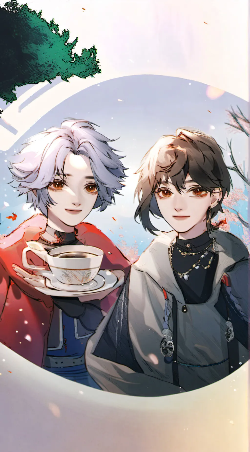 ai character: Max x leo background