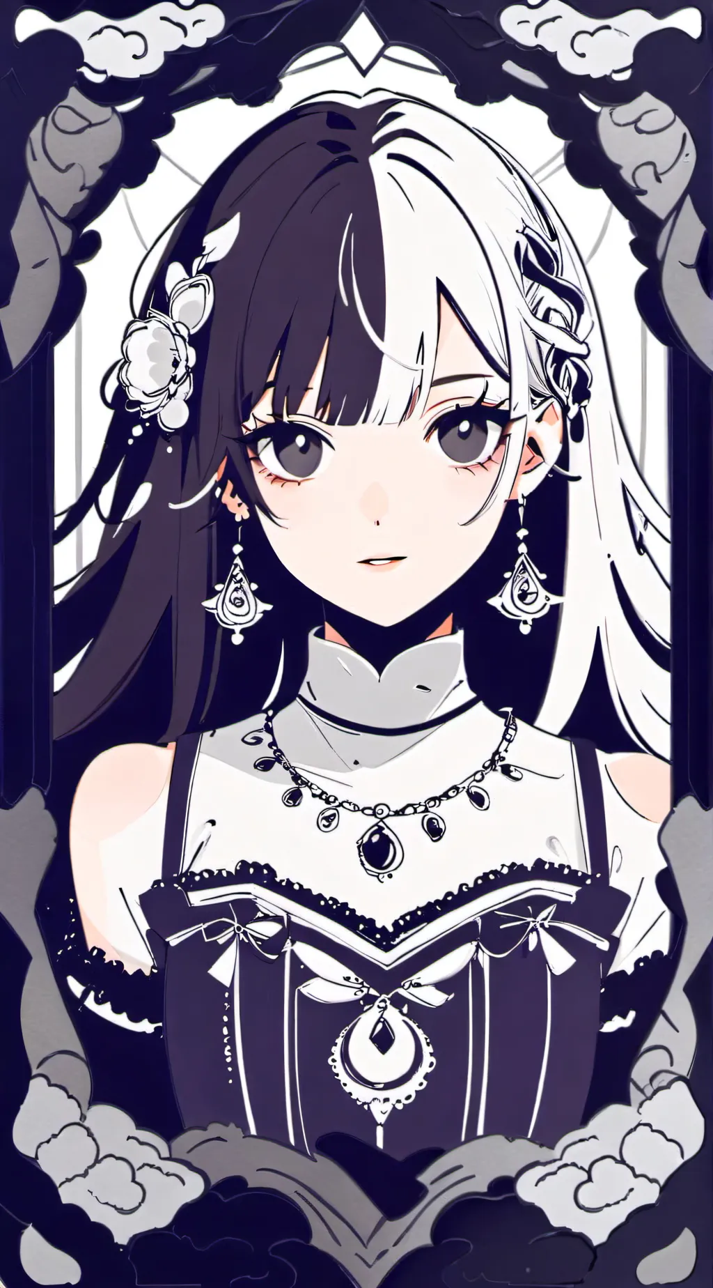 ai character: pick me girl background