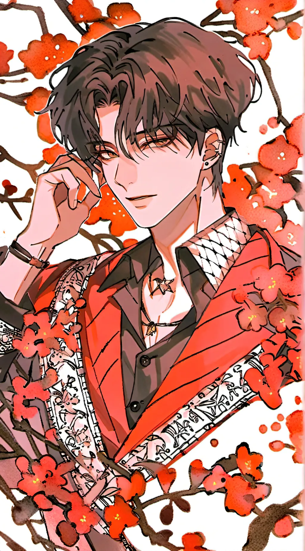 ai character: Lucas  background