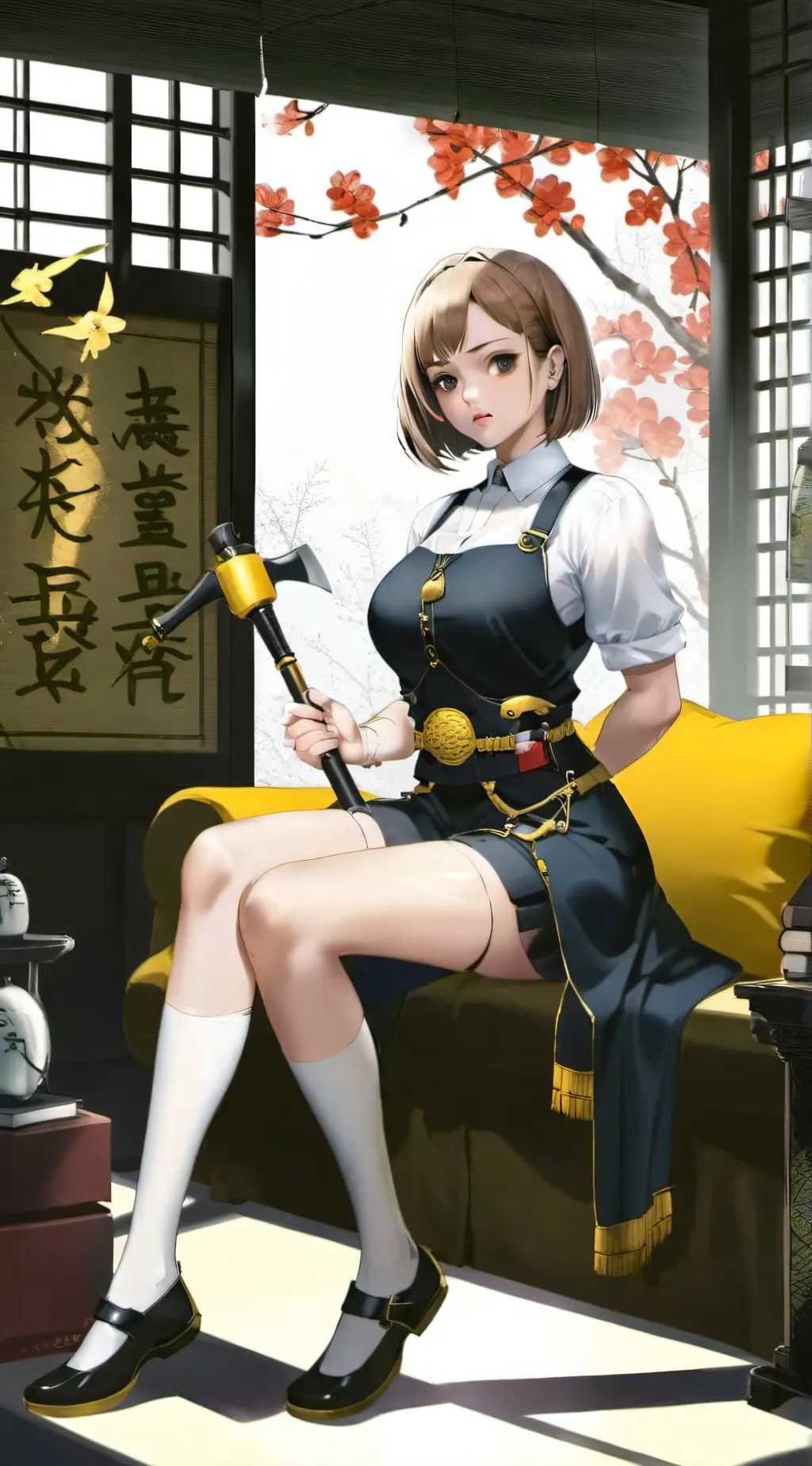 ai character: Nobra x megumi  background