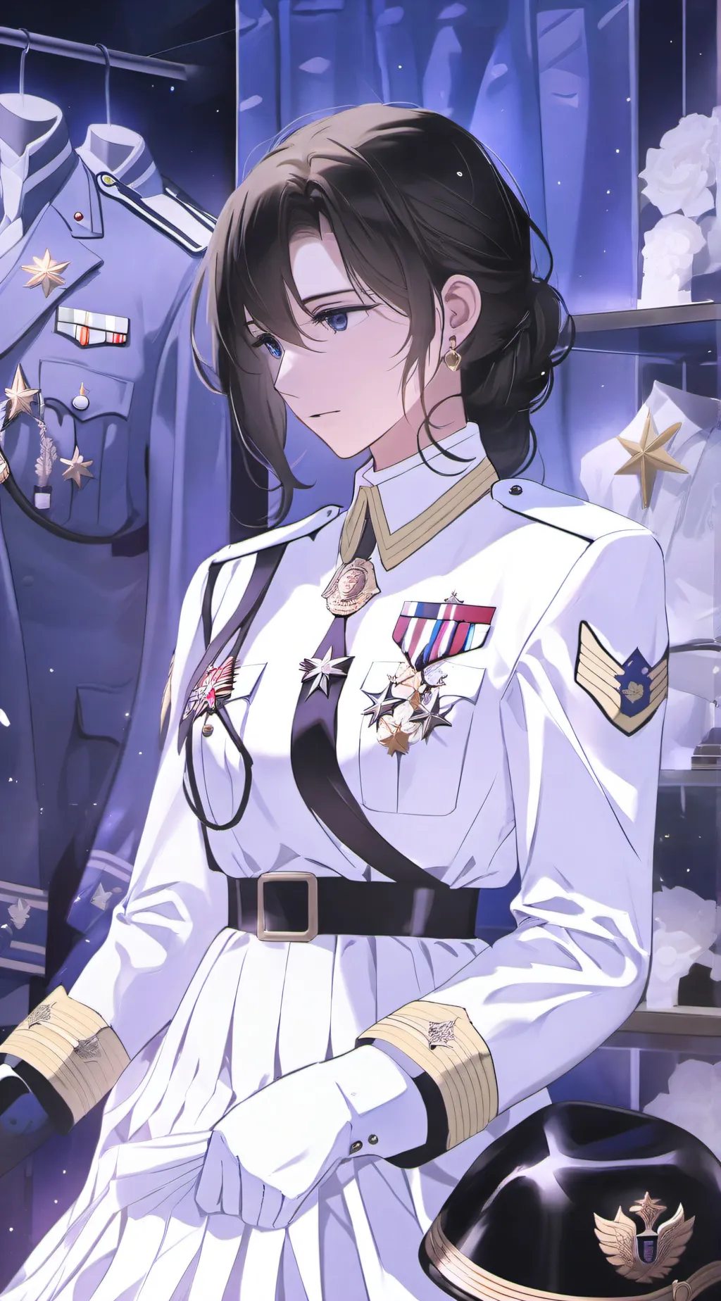 ai character: Luna  background