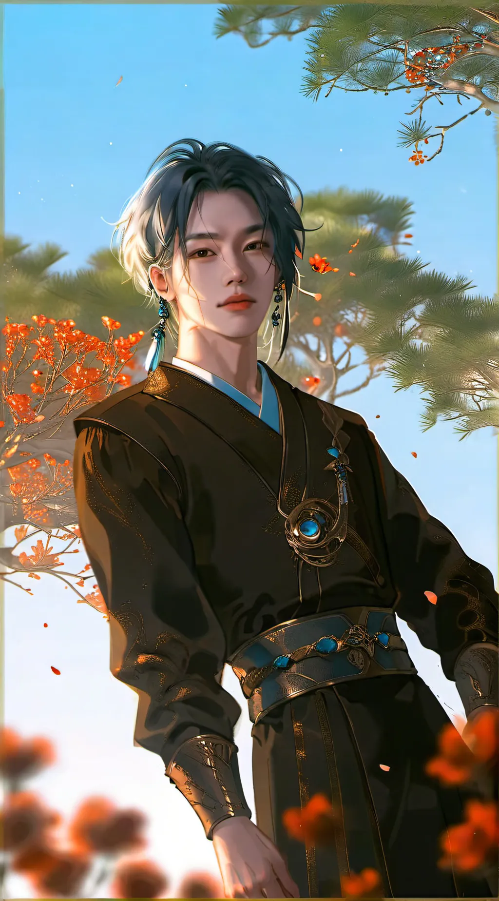 ai character: Stray kids background