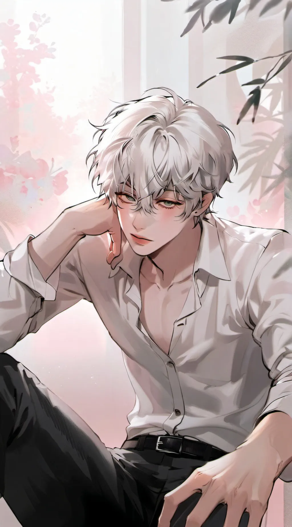 ai character: Lucas  background