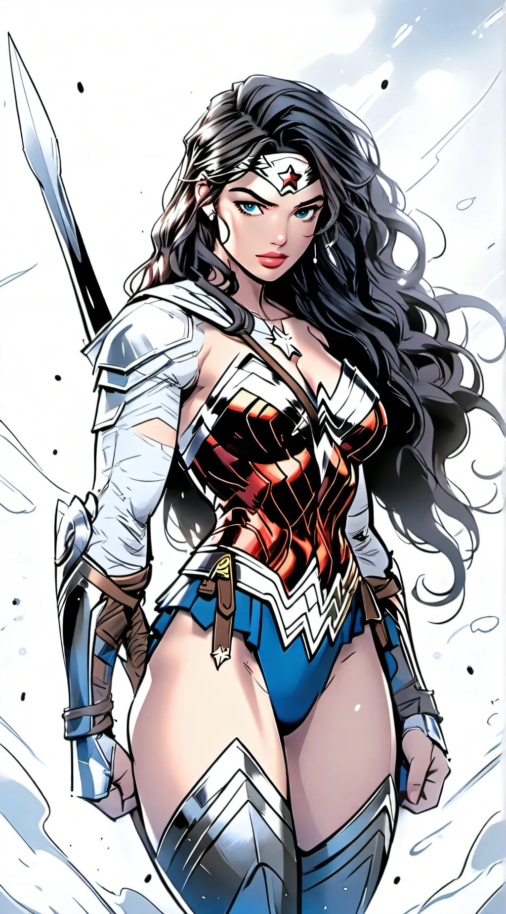 ai character: Diana  background