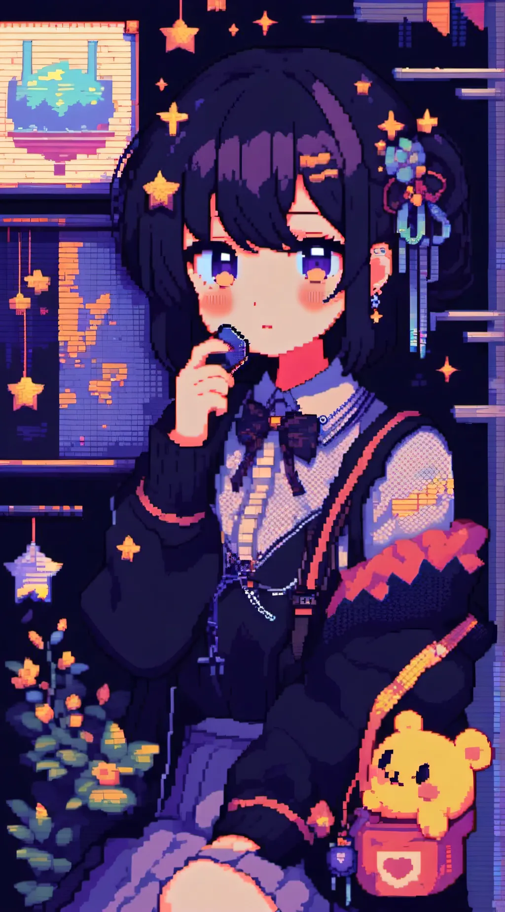 ai character: ddlc hates background