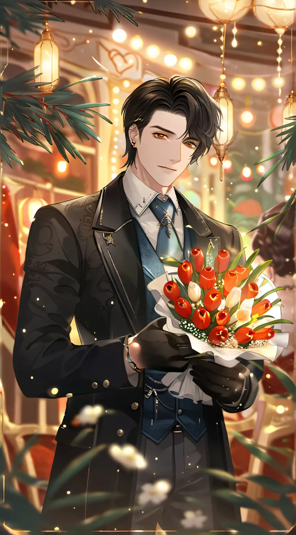 ai character: Flex background