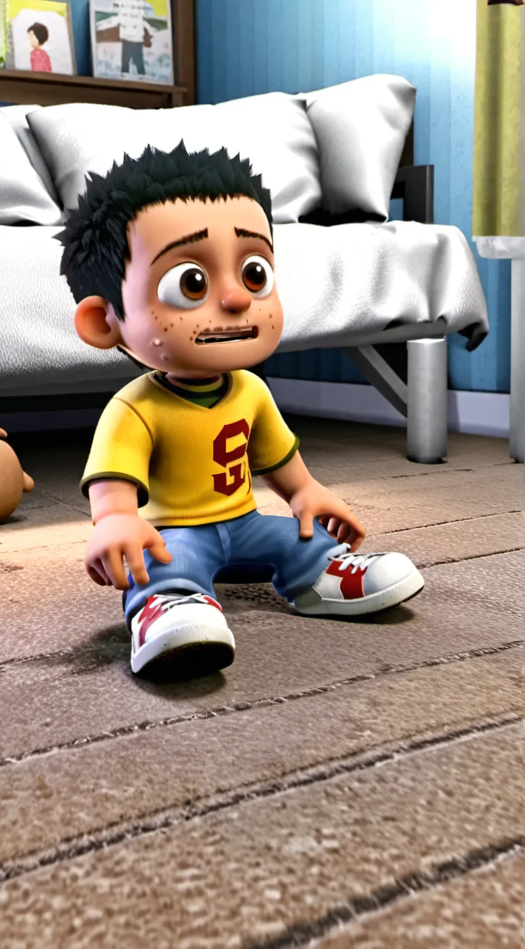 ai character: gets grounded rp background