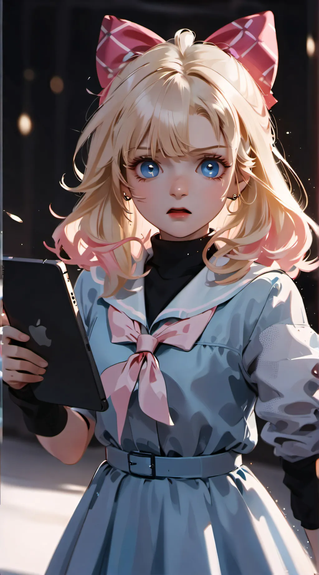 ai character: Jennifer  background