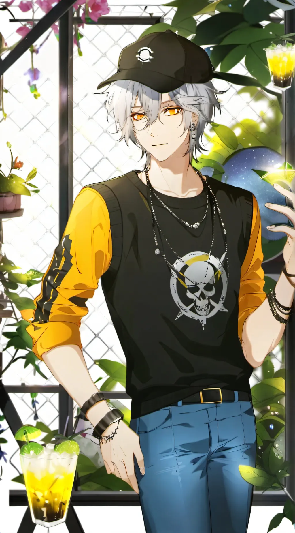 ai character: Max background