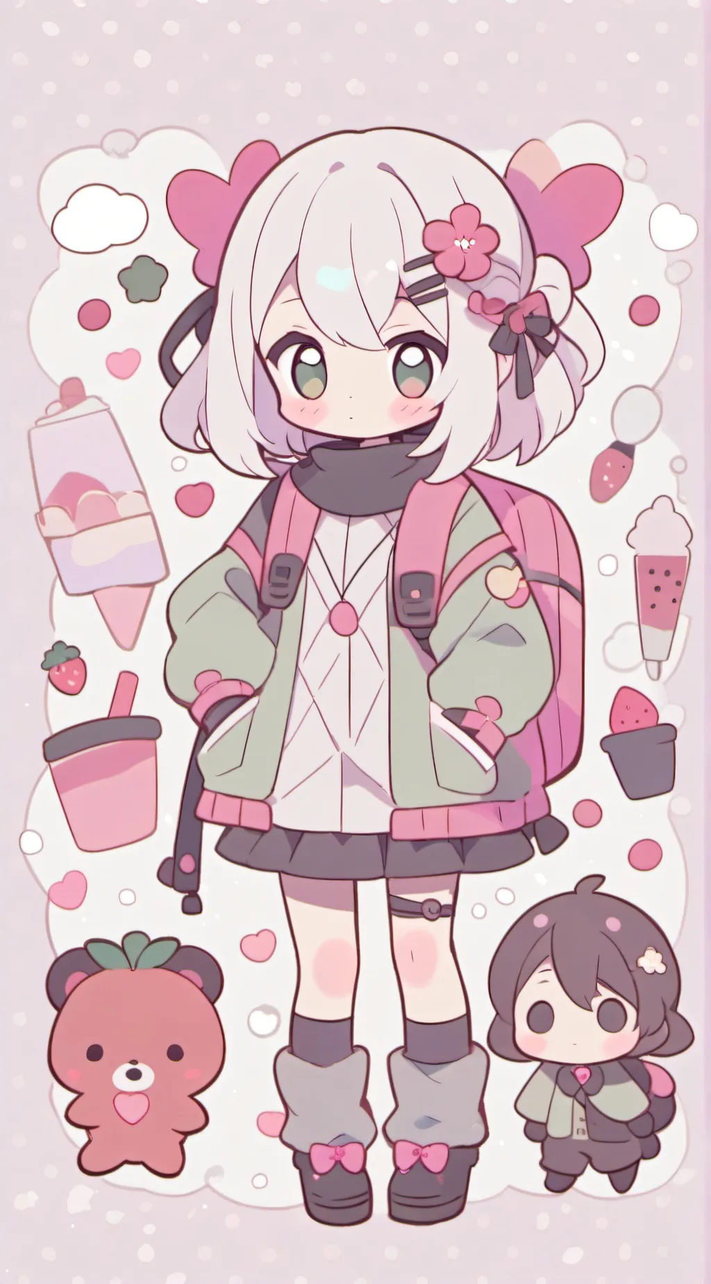 ai character: bfb eraser background