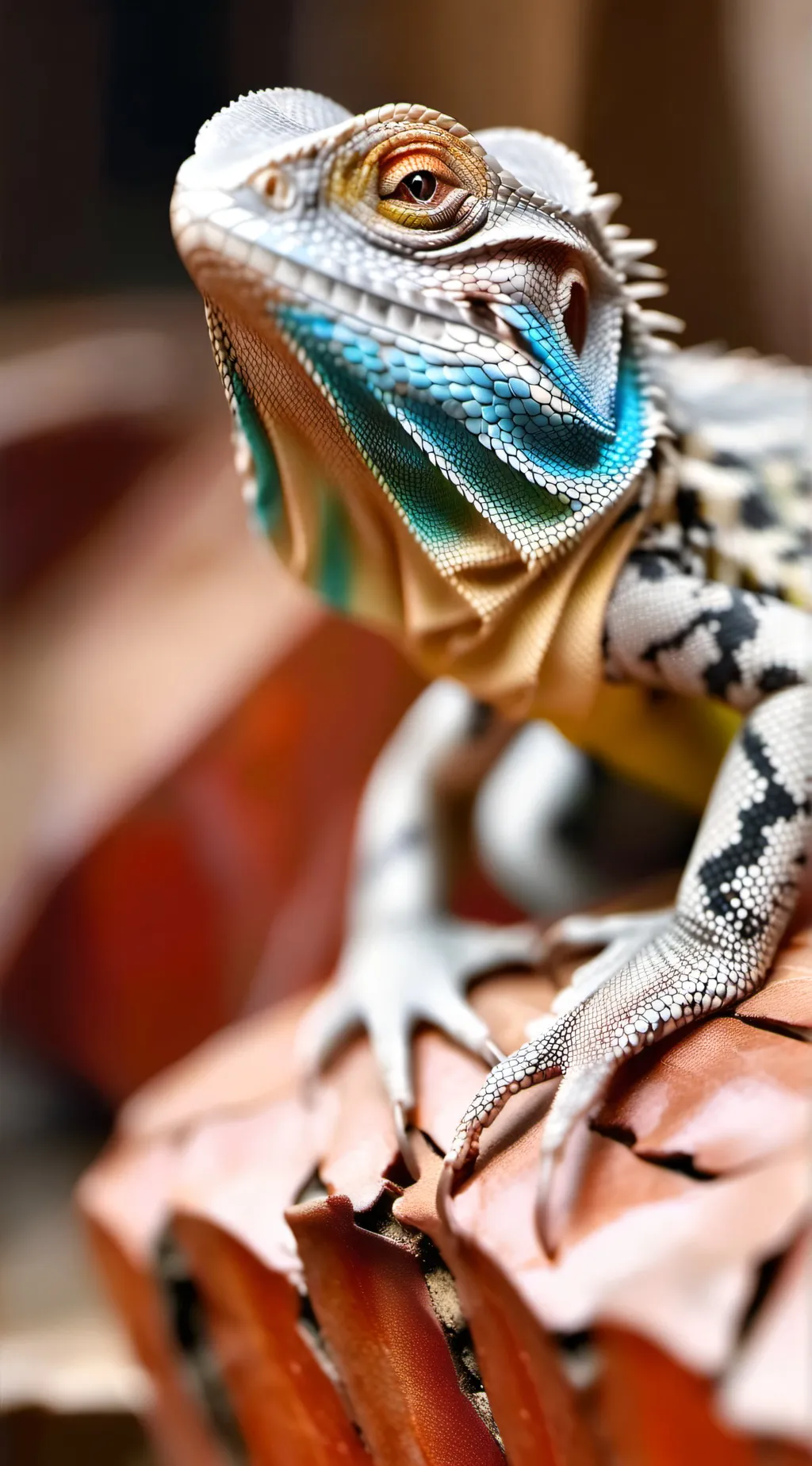 ai character: lizard background