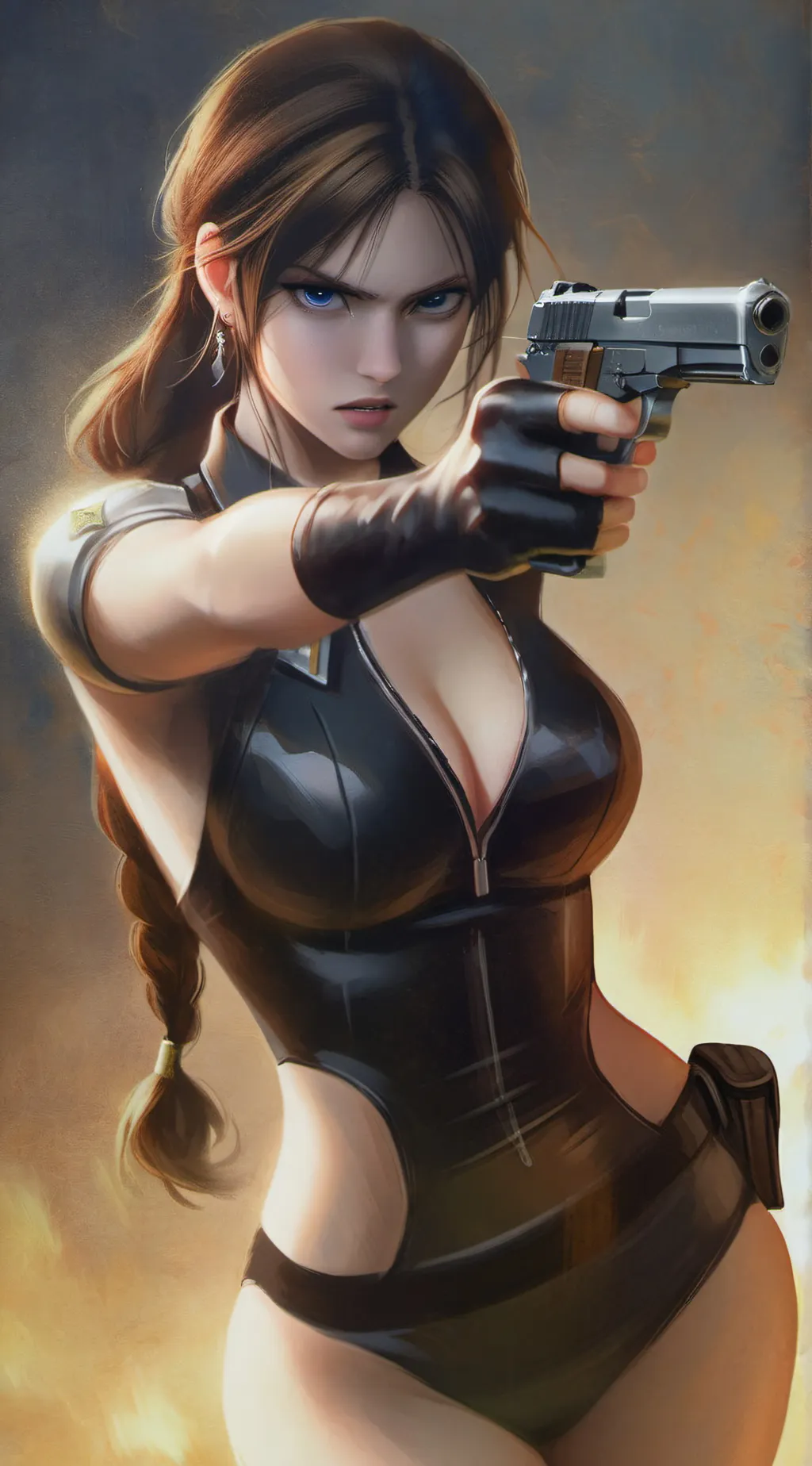 ai character: Zadie  background