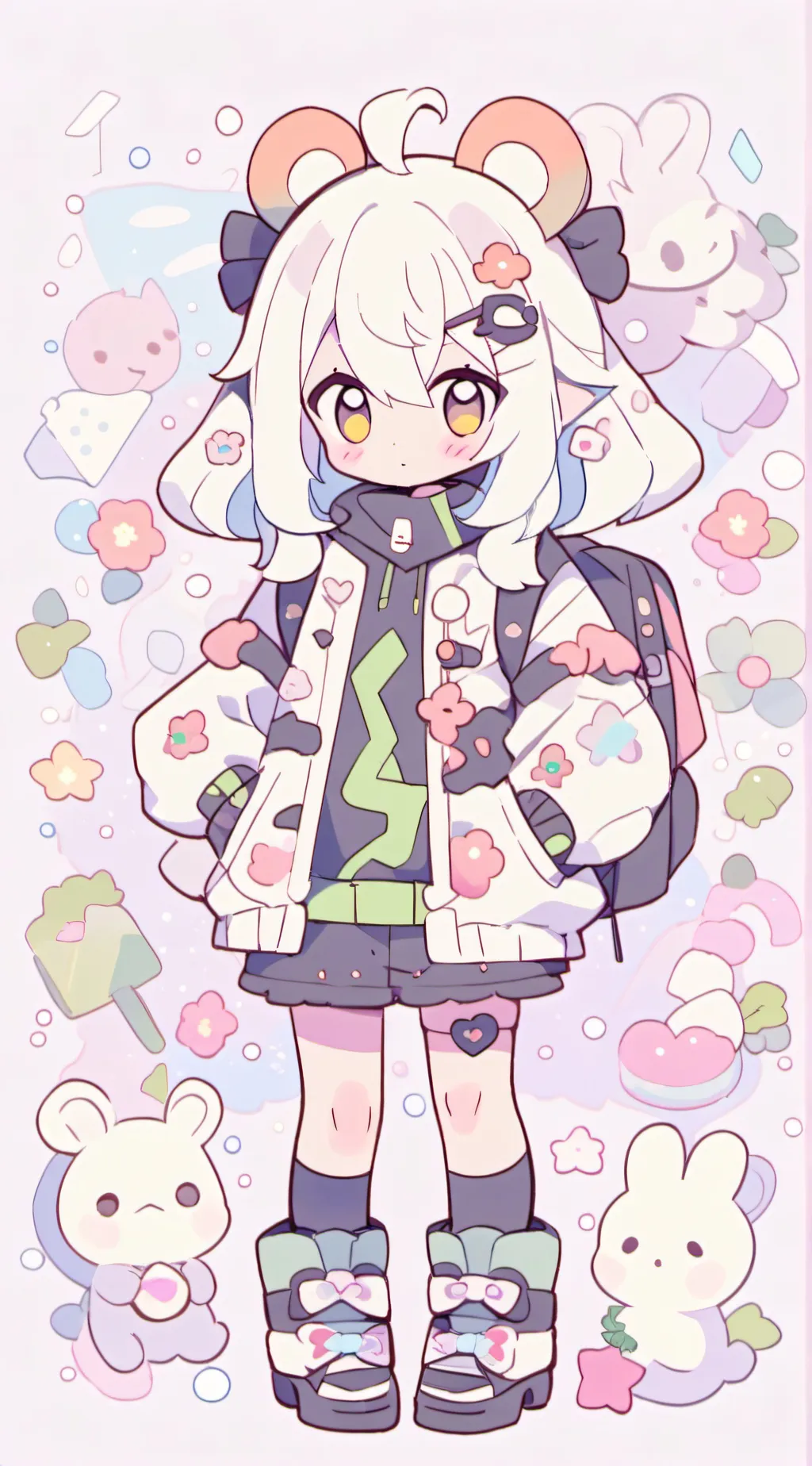 ai character: MHA background