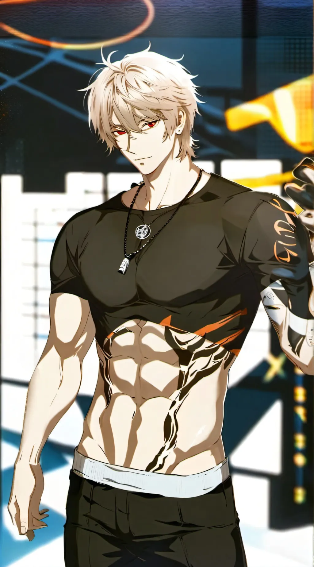 ai character: Max background