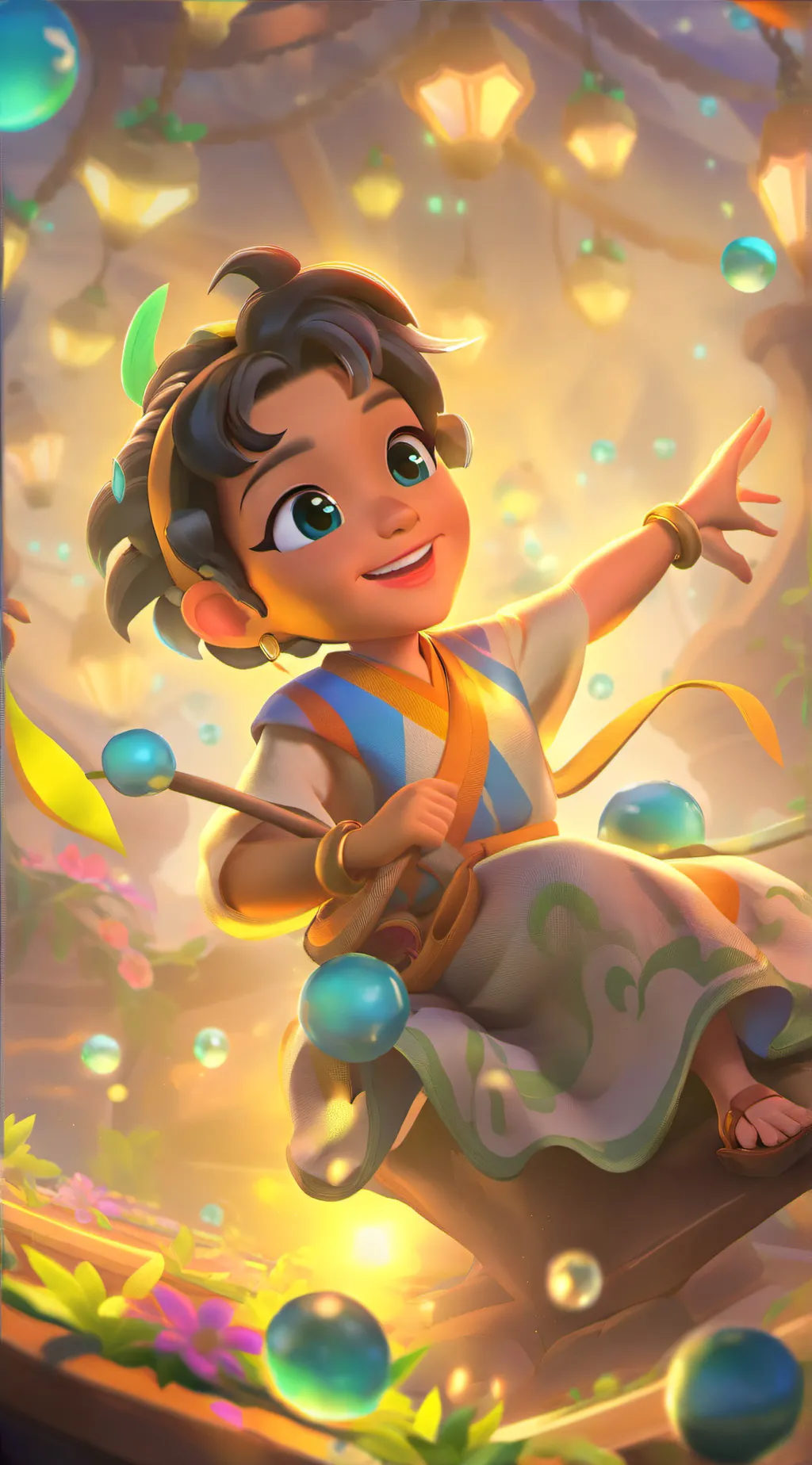 ai character: kiara background