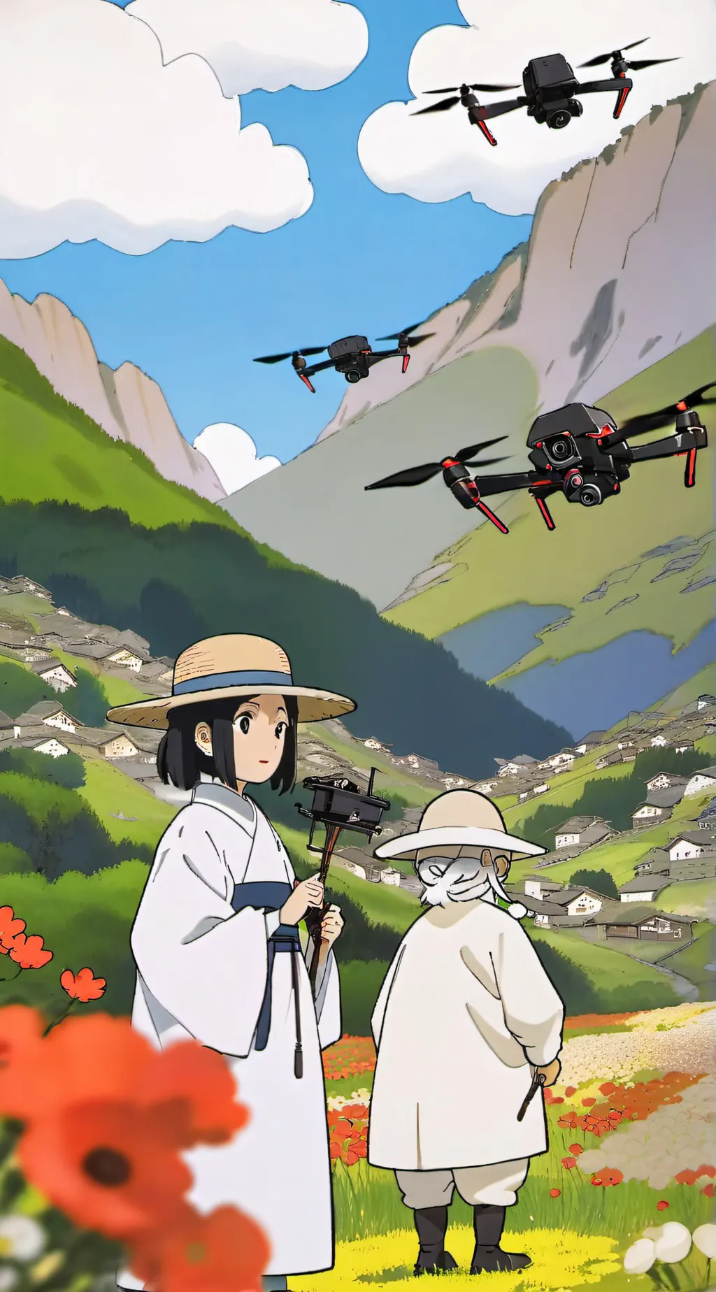 ai character: M.D background