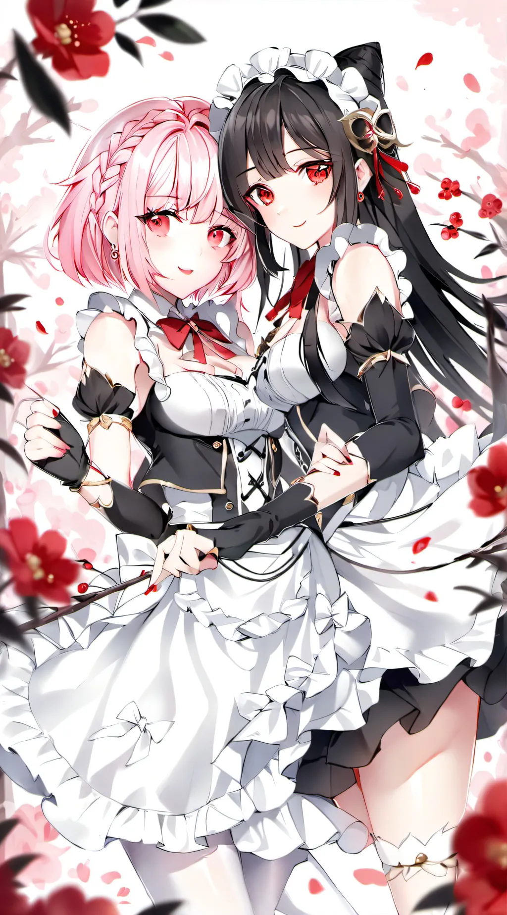 ai character: Serena & Luna background