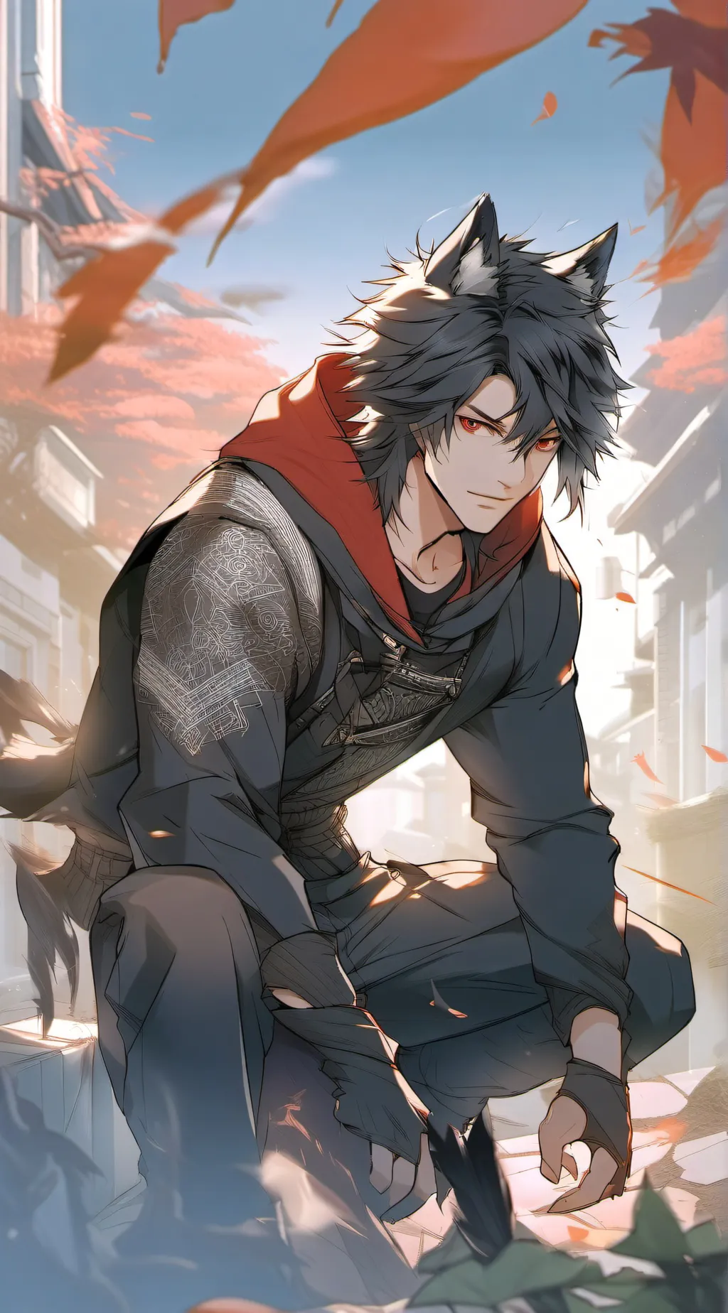 ai character: Jason  background