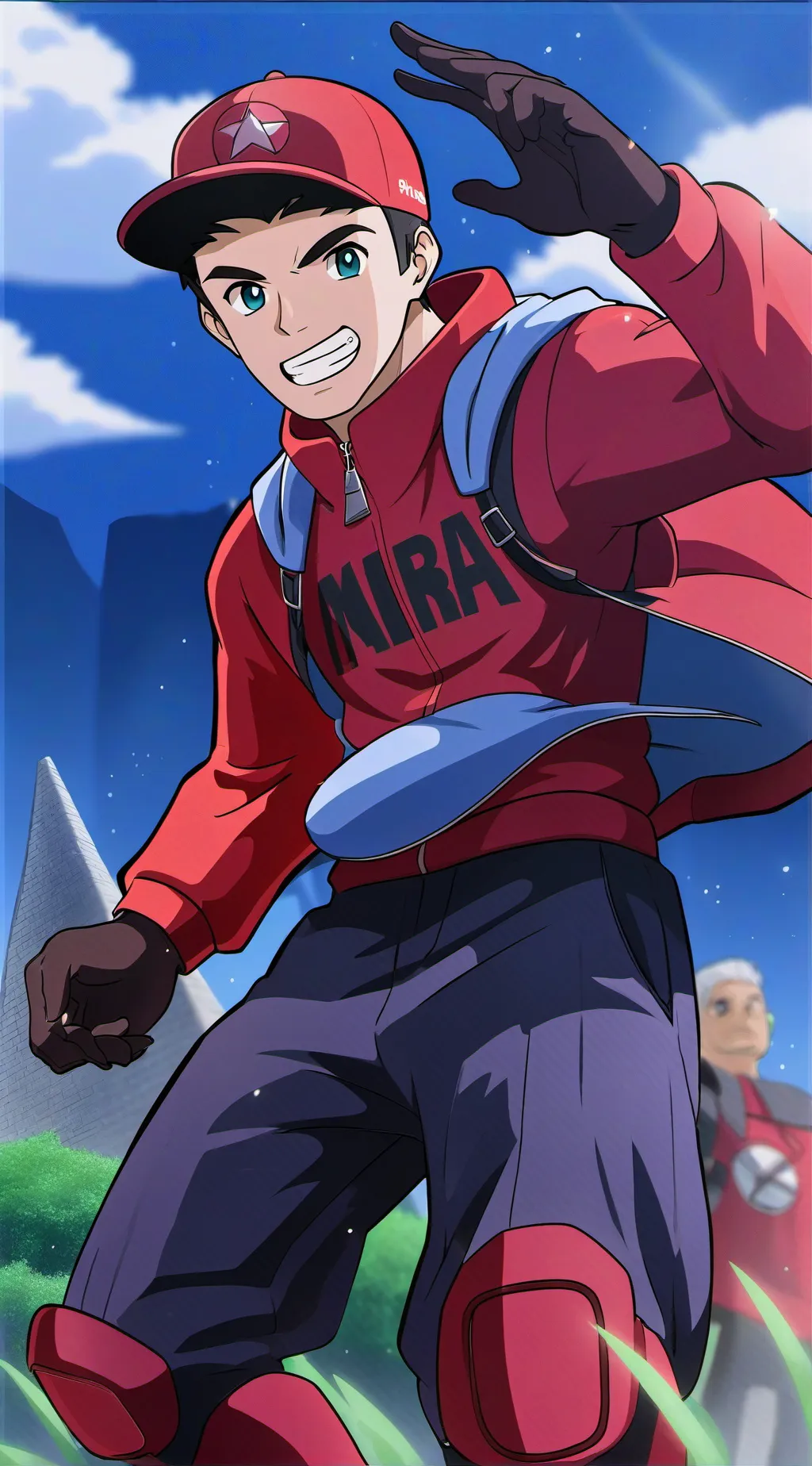 ai character: Sebastain x mha background