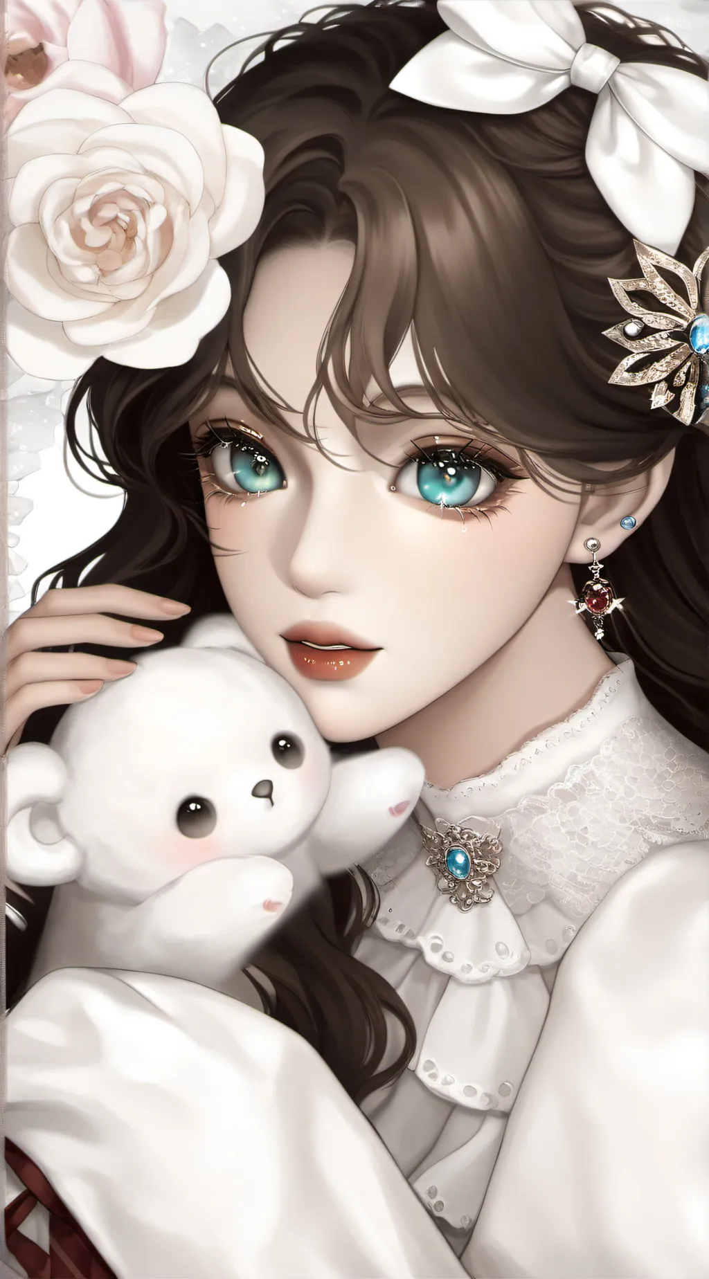 ai character: Marta la bonita background