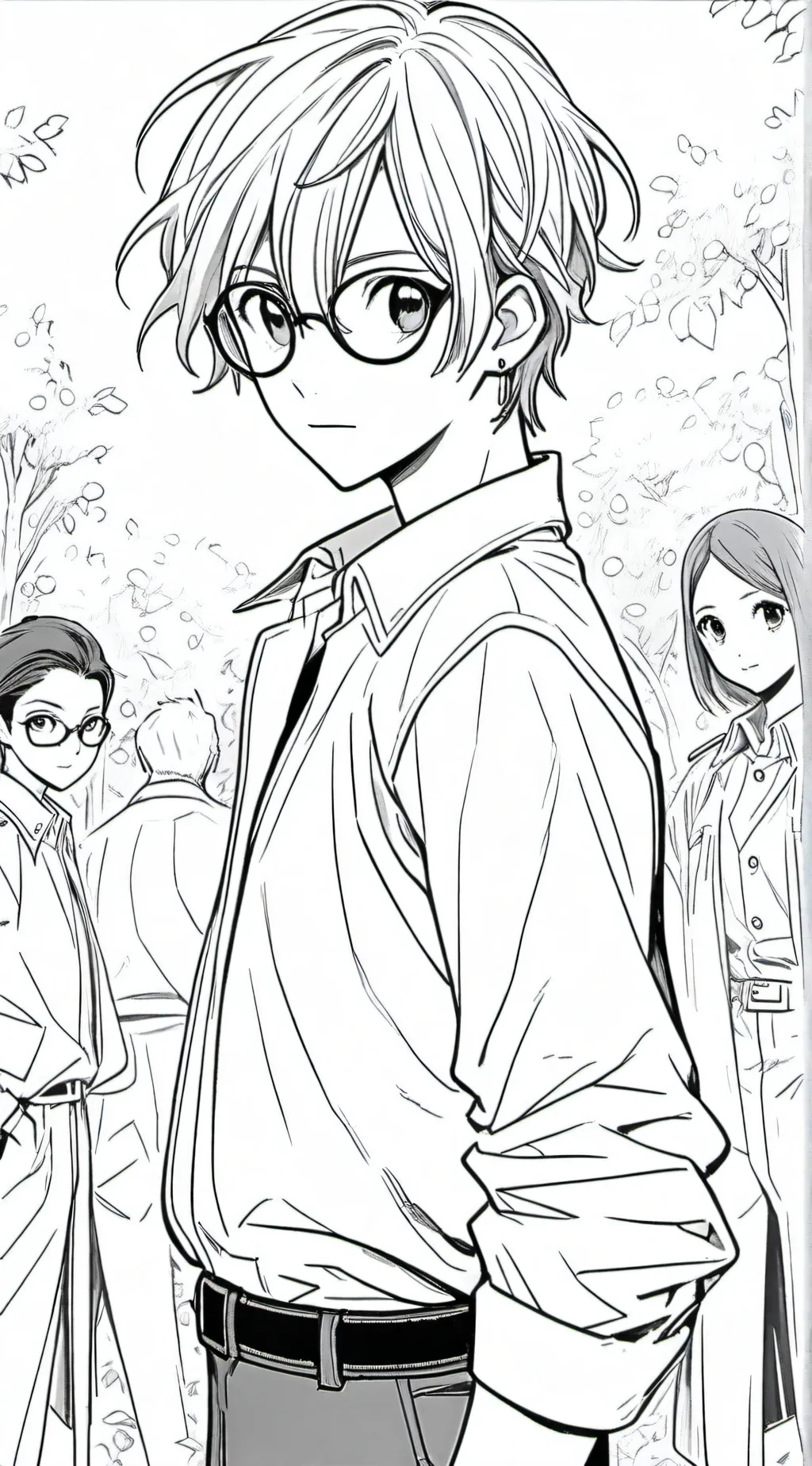 ai character: Restart background