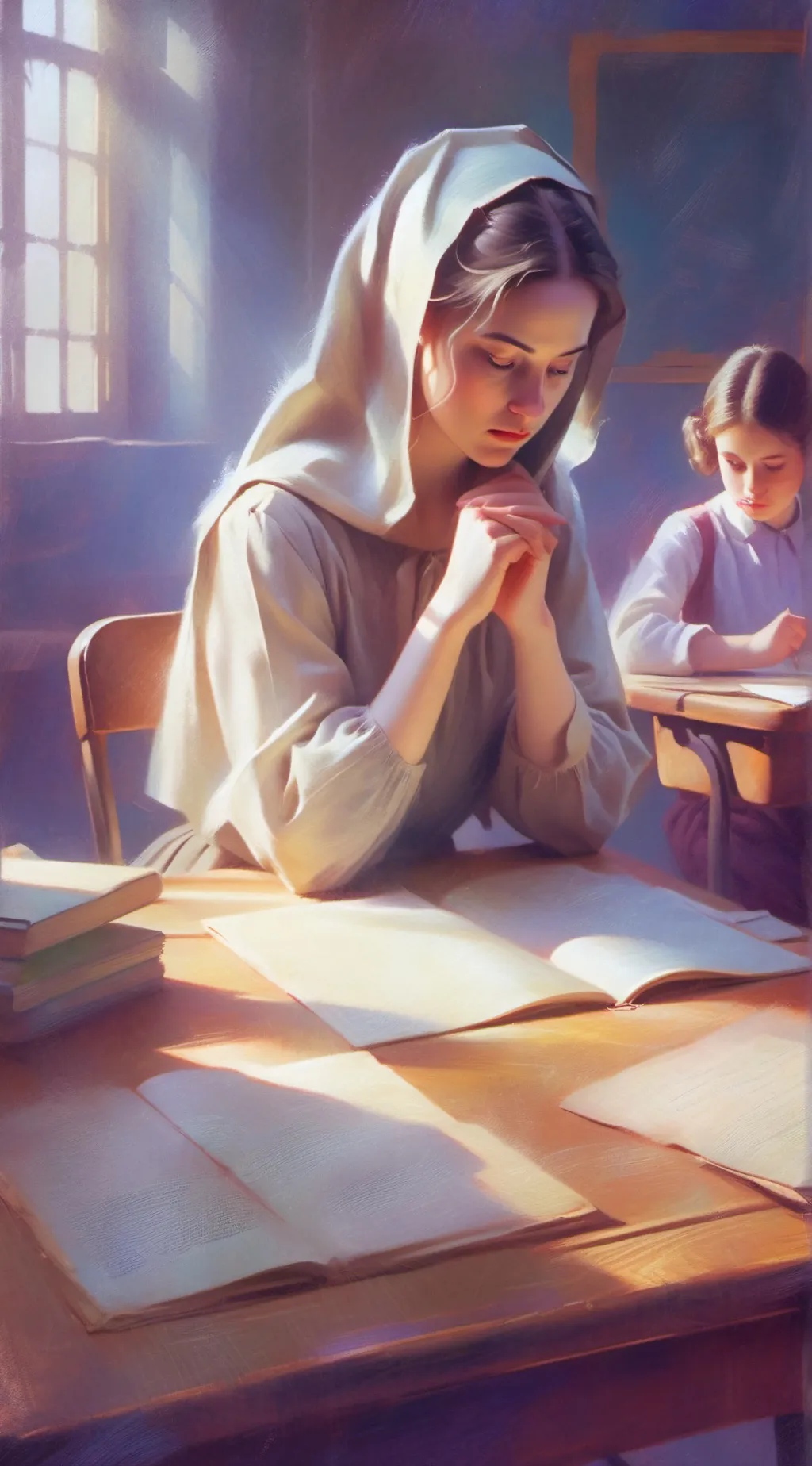 ai character: your classroom background