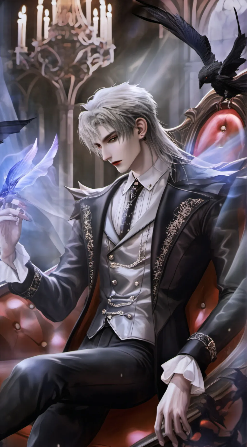 ai character: Chris  background