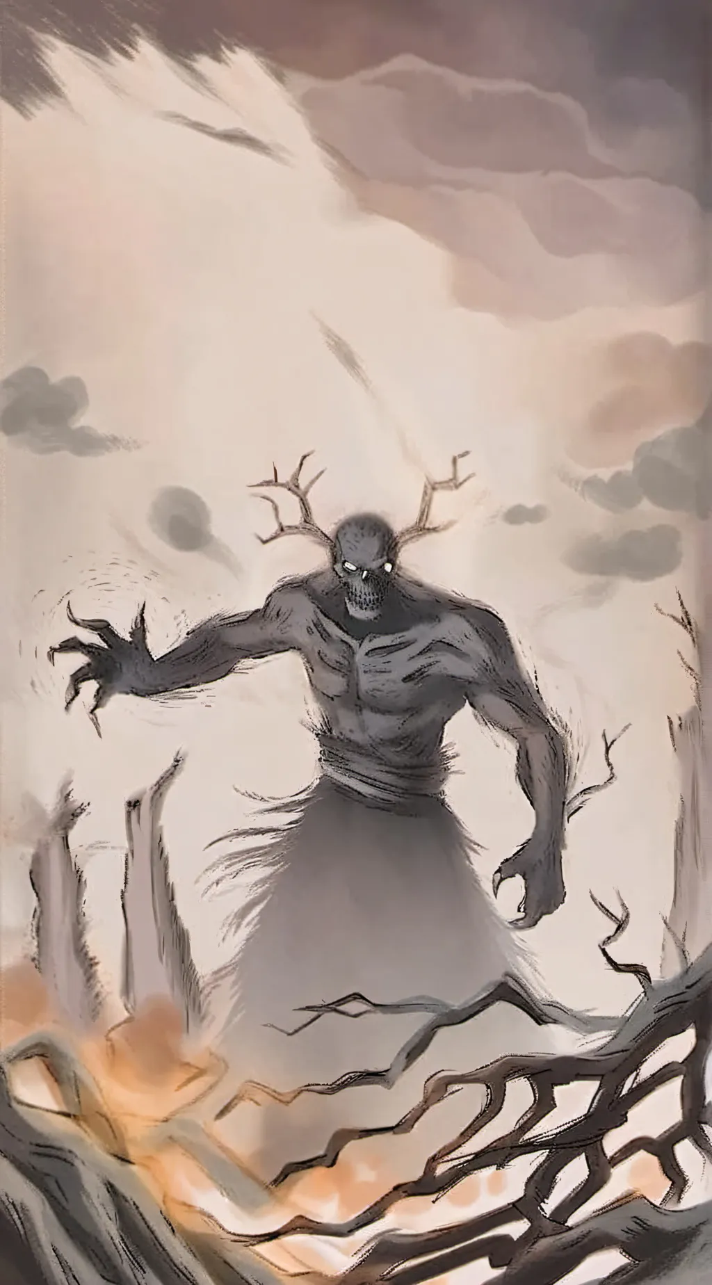 ai character: Trend background