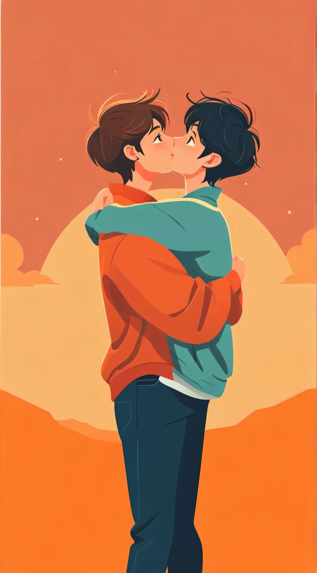 ai character: gassy boyfriend  background