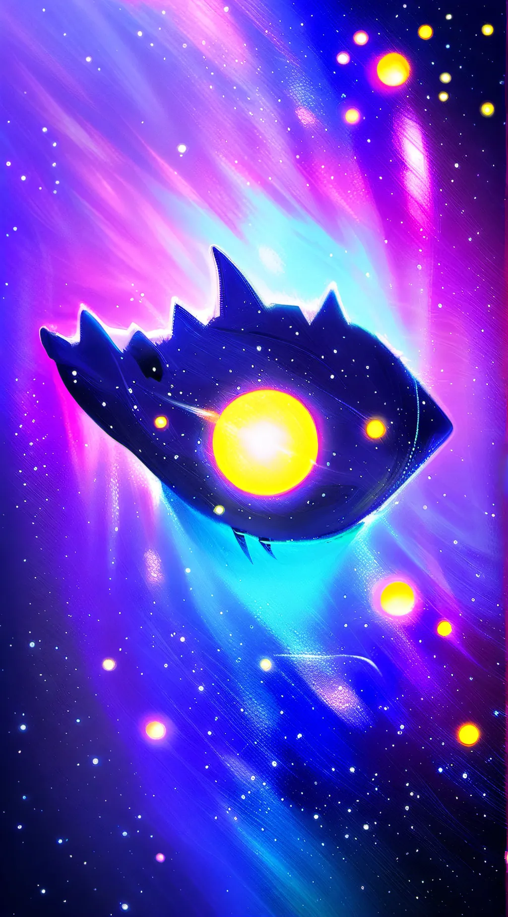 ai character: TADC halloween background