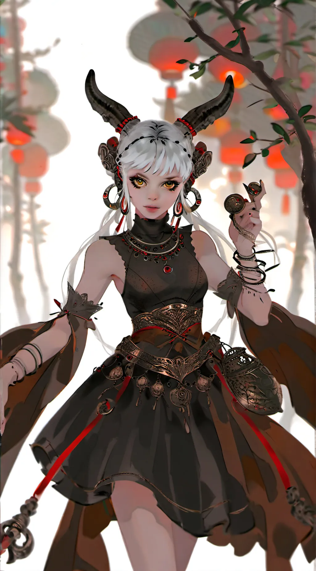 ai character: Ether background