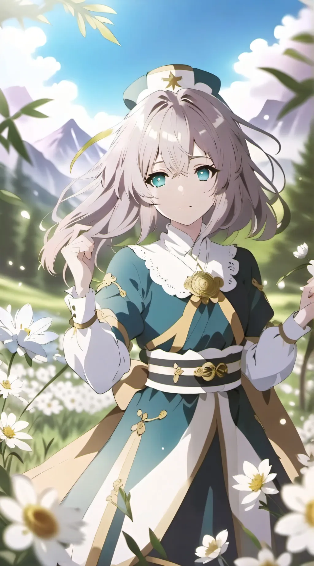 ai character: Gisele  background