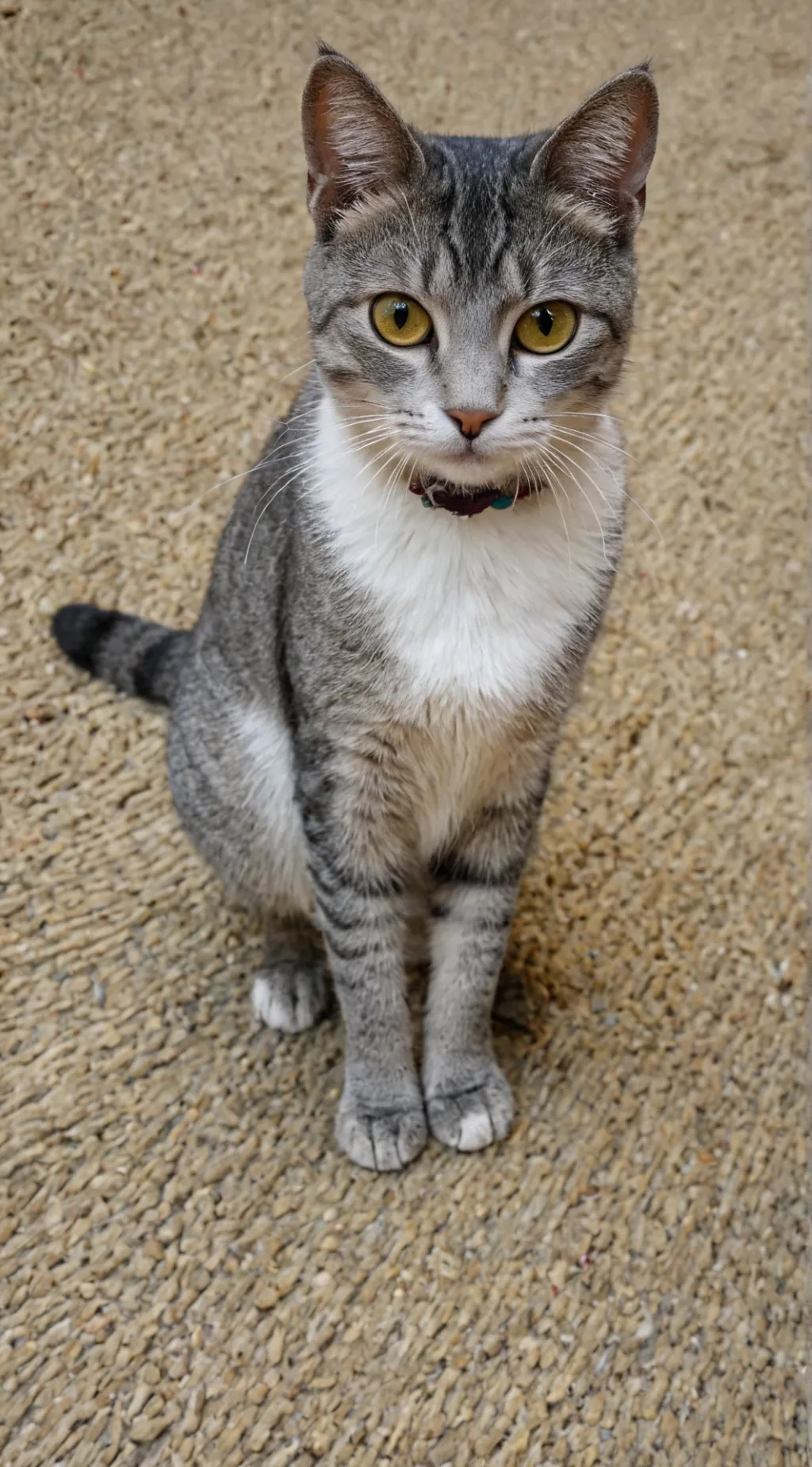 ai character: ur kitty  background