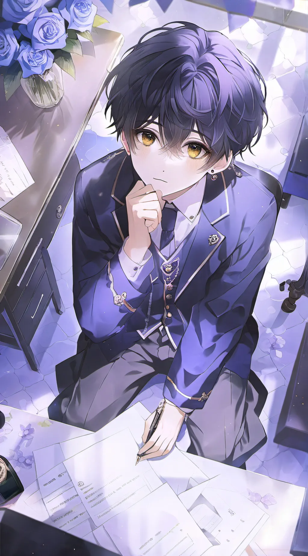 ai character: Darrin background