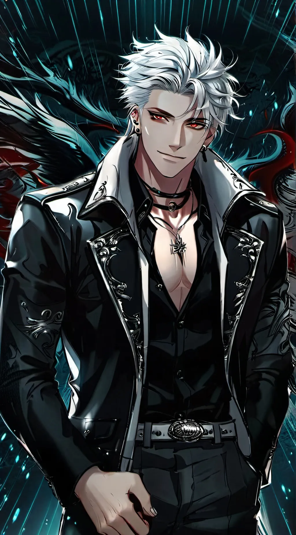 ai character: Issax background