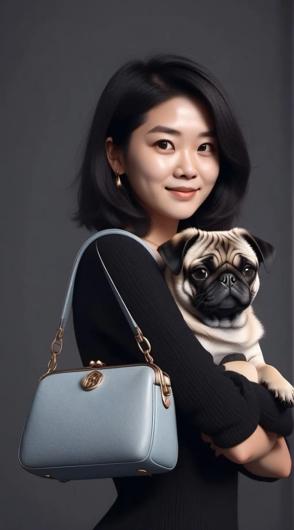 ai character: Aurora background