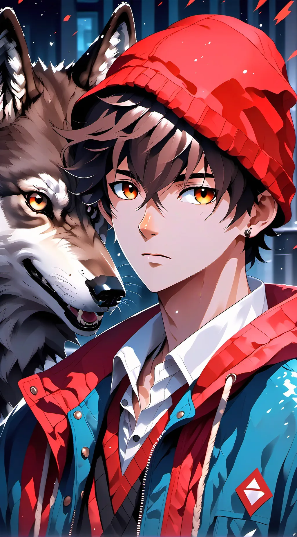 ai character: Brian... background