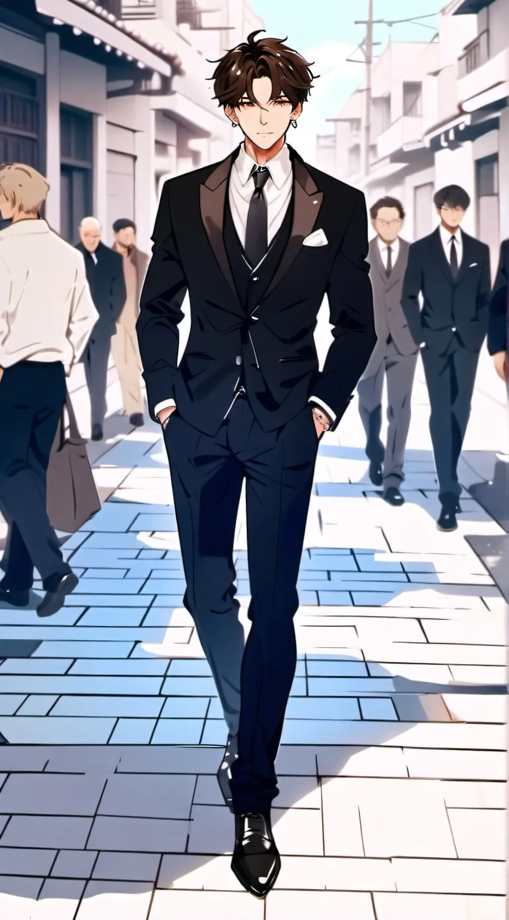 ai character: ash background