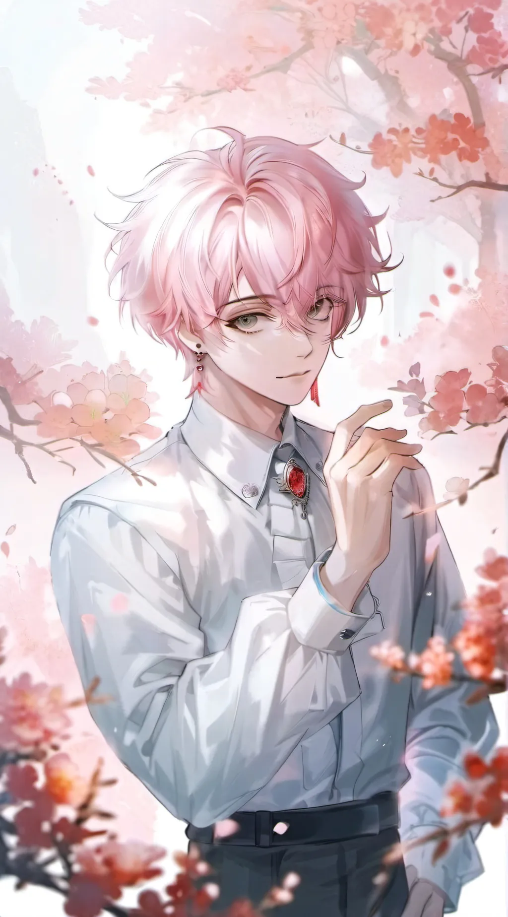 ai character: Theo background