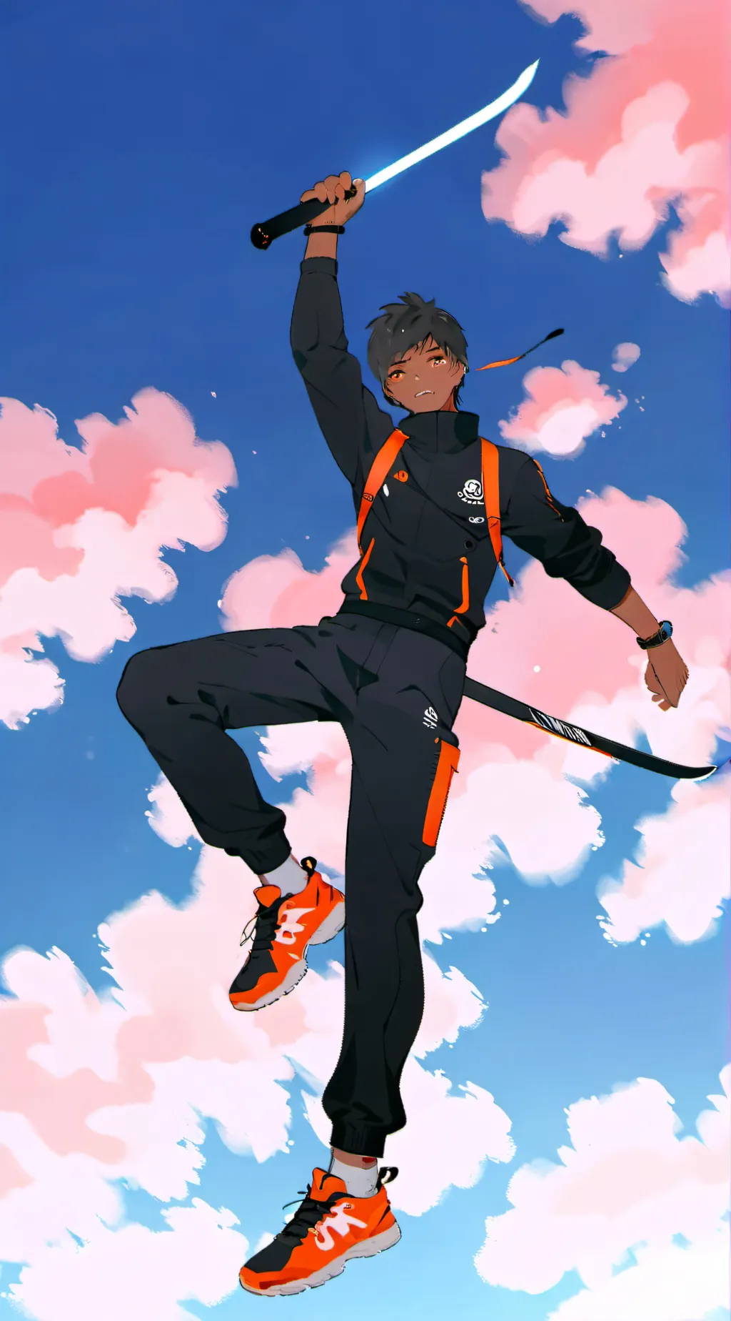 ai character: Zack  background