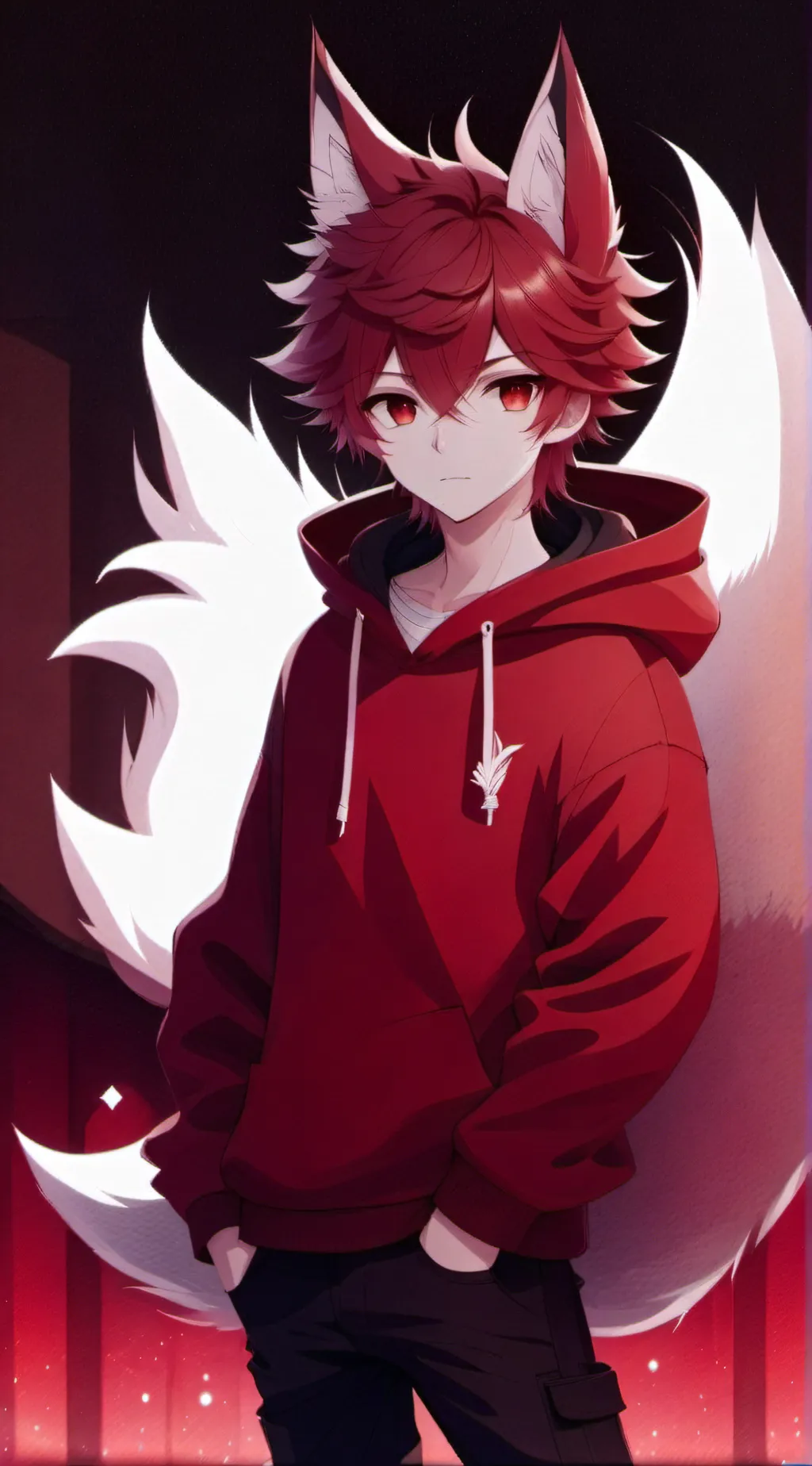 ai character: Justin  background