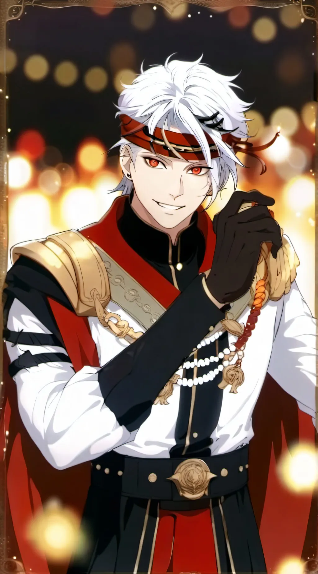 ai character: Uzui tengen  background