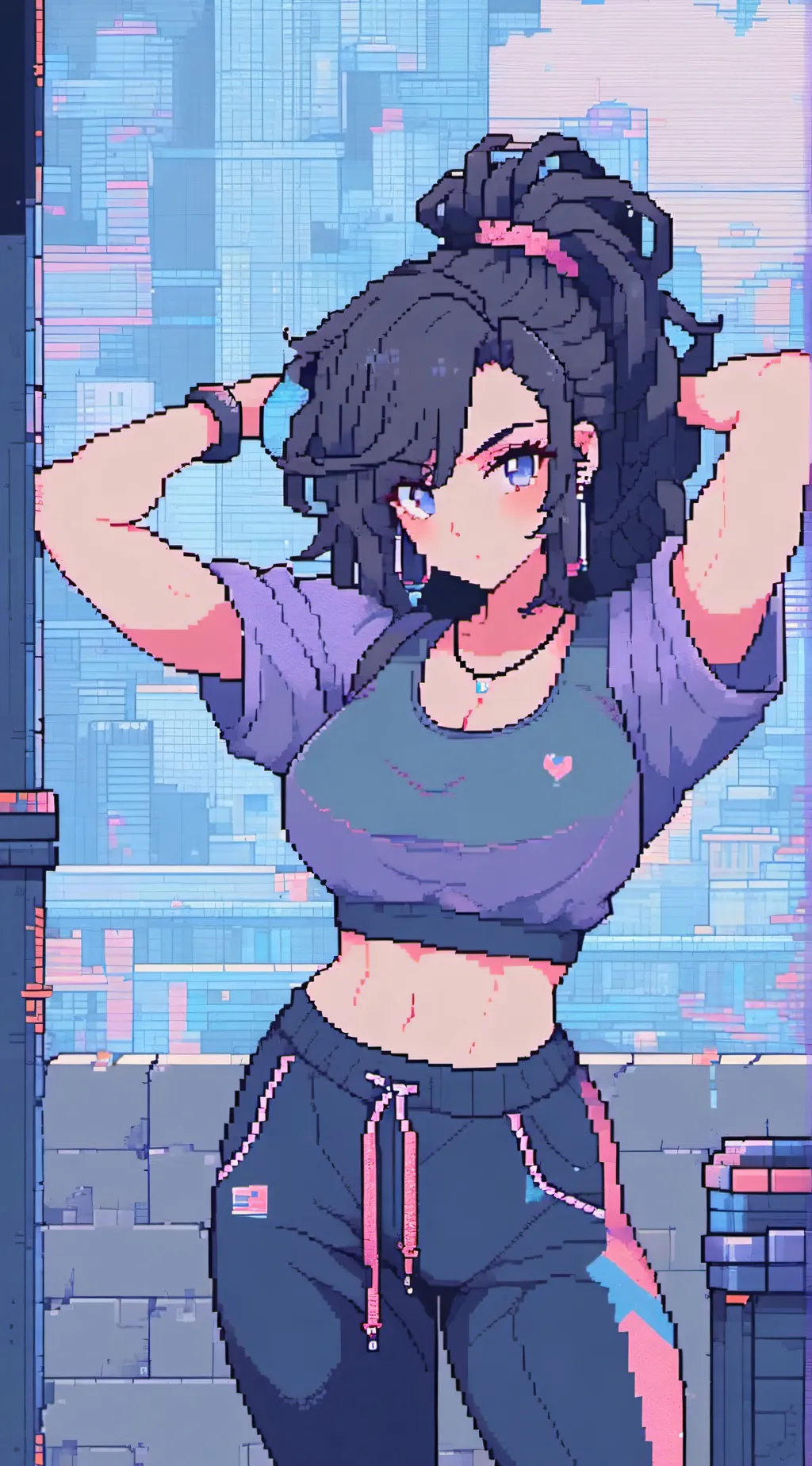 ai character: mille    ⃝꙰⃝꙰⃝ background