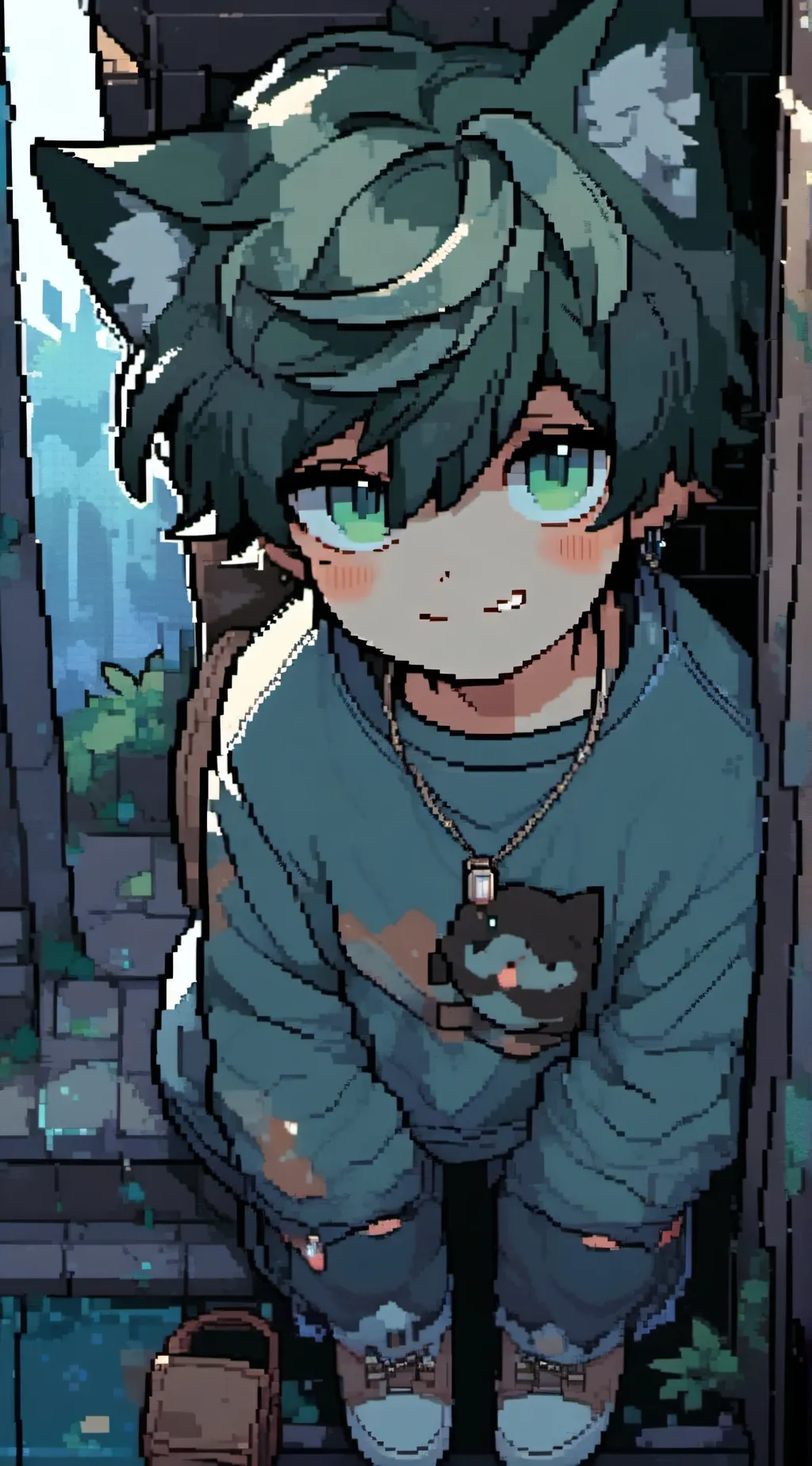 ai character: DEKU AGAIN  background